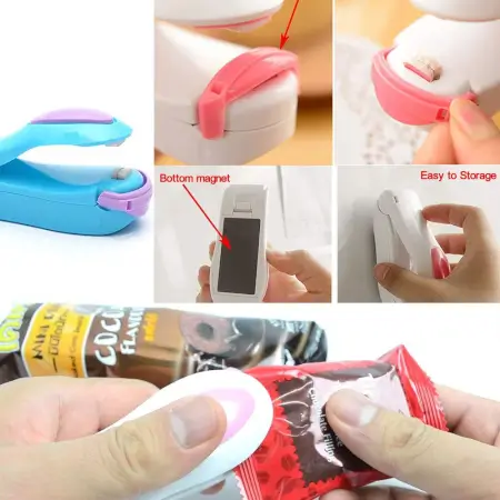 FAjZlR8zyDH1X8z9cKv5XtEn4ucJ2yKR1r442xQf.webp Handheld Mini Plastic Heat Sealing Machine Airtight Bag Sealer ( multicolor, Standard ).