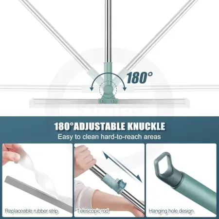 sZEa36OQvRBFI0dx9PyBuv9Hpg6KjtZN1PeWHLKn.webp Multifunctional Magic Broom 38 Inch Floor Wiper Brush, 180 Degree Rotatable Wiper Retractable and Adjustable Broom for Flat Floor, Wiper for Floor Cleaning, Bathroom, Kitchen, Tiles D