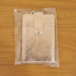 PU Leather ID Card Holder with Lanyard | RFID Style Card Wallet with Transparent ID Window & Card Slots ( default, OS )
