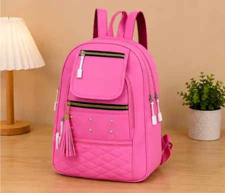 0boVcOG66mrgIqdbVwBueGMmpc8h1EAfpK0cH47A-1.webp Women's PU Leather Handbag – Stylish Multi-Compartment Shoulder Tote Bag for Office, Travel & Daily Use ( pink, OS )