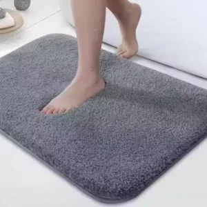 Creative Home Microfiber Striped Anti-Skid Bathmat ( default, Standard )