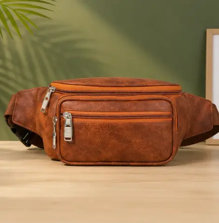 2GeKdVnVTsetA6G6tXahVRTCRnq5V4xGHbW4CAlt-1.webp Bagzenia Leather Waist Bag for Men & Women – Water-Resistant Multi-Compartment Fanny Pack with Adjustable Belt for Travel, Mobile & Daily Essentials ( brown, OS )
