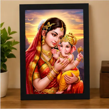 96GVMJlzpUxxmtXTcRddtEO85IUClqzvE1RFW9kz.webp Bal Ganesh Ji Photo Frame 7 x 9 Inch ( multicolor, OS )