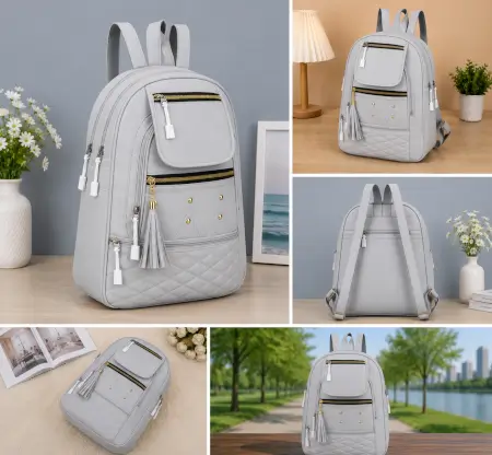 CLZRrB5daT0j5cCWEeXoZUziezRavAlLDlqUxFc2-1.webp Women's PU Leather Handbag – Stylish Multi-Compartment Shoulder Tote Bag for Office, Travel & Daily Use ( grey, OS )