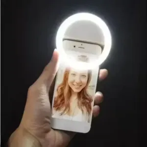 Pocket Mini Clip-On Selfie Ring Light with 36 LED for Smartphone Camera ( default, OS )