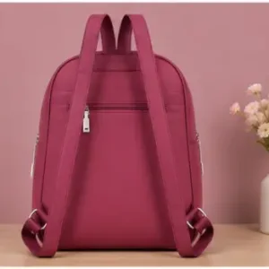 Women's PU Leather Handbag – Stylish Multi-Compartment Shoulder Tote Bag for Office, Travel & Daily Use ( maroon, OS )