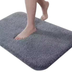 Creative Home Microfiber Striped Anti-Skid Bathmat ( default, Standard )
