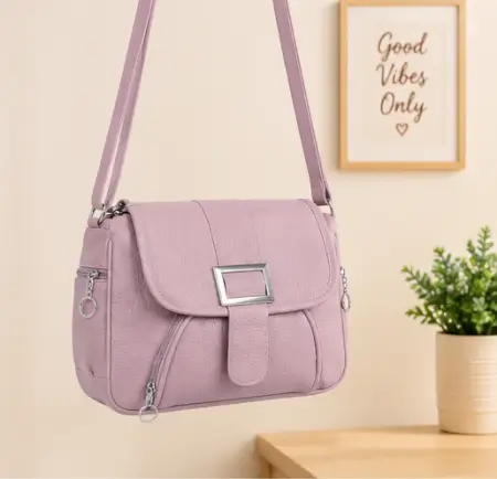 O2CSVvKs9CMG1Pw05WptOGDf1i2IWPCuYLXxnshM.webp Women's Textured Leatherette Handbag – Stylish Shoulder Tote Bag with 4 Compartments for Office, Shopping & Daily Use ( beige, OS )