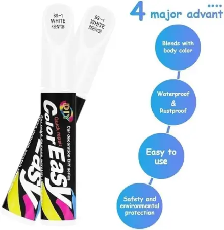 OBzbzkIfNySWzoPvfwn9N3SUvXdFcFjizhr92AKD.webp Car Scratch Repair Paint Pen Touch Up Remover Waterproof Auto Paint Fix Pen for Car and Bike (Pack of 1) ( default, OS )