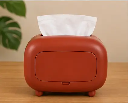 aWaoWwo2abFWUDsdMTYOz99blQSJktaHkUoIA6Jf.webp Vintage Retro Tissue Box Holder – Dark Green Plastic Tissue Storage Organizer for Kitchen, Dining Table, Living Room & Office ( red, OS )