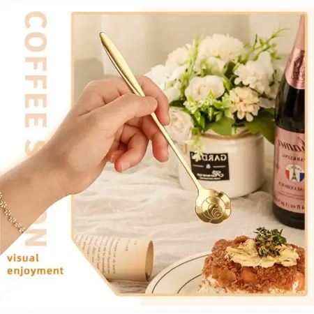 i3mz5EO0z2tU2c0MOD7MVGuanIpzsbAh6inJB05m.webp 4 Pcs Golden Decorative Spoon Set – Stylish Floral Design Spoons for Kitchen & Dining ( gold, OS )