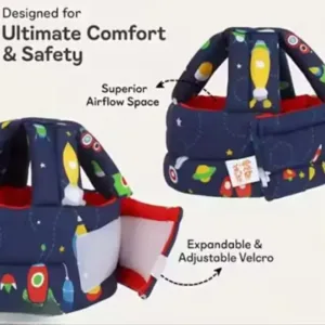 Baby Head Safety Helmet for Crawling & Walking Babies – Soft Head Guard ( default, Standared )