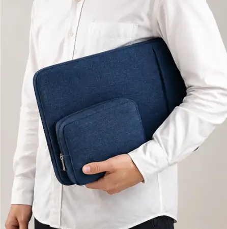 lkw9XyClstdXJVDfdn7QNukpyMjNjHkOmUsLkugr.webp Lifestyle Laptop Sleeve for 15.6–16 Inch Laptop – Protective Laptop Bag with Charger Pouch, Premium Zipper & Soft Padding ( blue, OS )