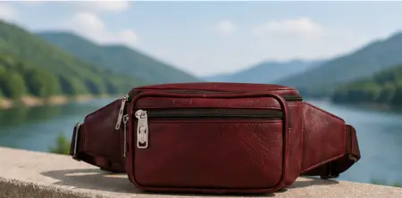 mv2urVJuo0XiWKMYlkpbDprwUQDJannditNDefMg-1.webp Bagzenia Leather Waist Bag for Men & Women – Water-Resistant Multi-Compartment Fanny Pack with Adjustable Belt for Travel, Mobile & Daily Essentials ( Dark Brown, OS )