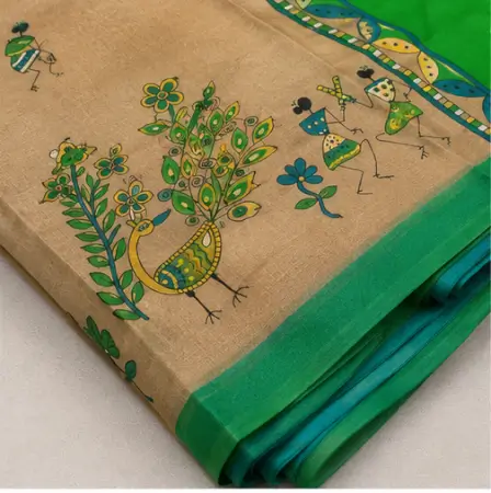 osqomrc1wCMfzuw85slAY30zqjF9uUo6B2U5oOSX-1.webp Silk Saree with Blouse, Khadi Silk Designer Printed Saree for Women,1 Pc ( brown, Free Size )