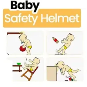 Baby Head Safety Helmet for Crawling & Walking Babies – Soft Head Guard ( default, Standared )