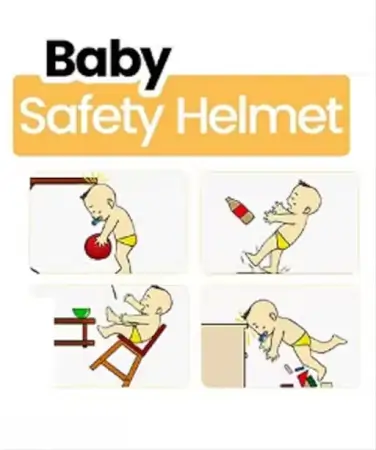 psoRn7Fhx9Wnr0QdmSK63sFs0zmzDQ0Gs4UBS7KX.webp Baby Head Safety Helmet for Crawling & Walking Babies – Soft Head Guard ( default, Standared )