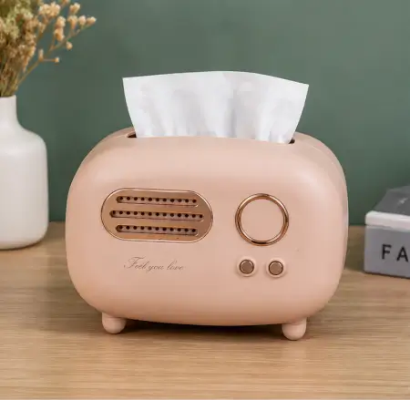 tJENddPgjoNdlMlHLaqai2QN2Nv7ol5l66MVnkLO.webp Vintage Retro Tissue Box Holder – Dark Green Plastic Tissue Storage Organizer for Kitchen, Dining Table, Living Room & Office ( pink, OS )