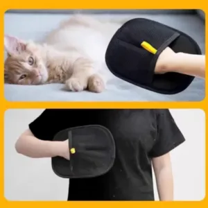 Reusable Pet Hair Remover Grooming Glove ( default, Standard )