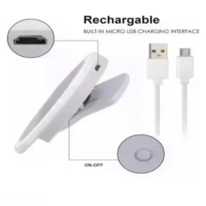 Pocket Mini Clip-On Selfie Ring Light with 36 LED for Smartphone Camera ( default, OS )