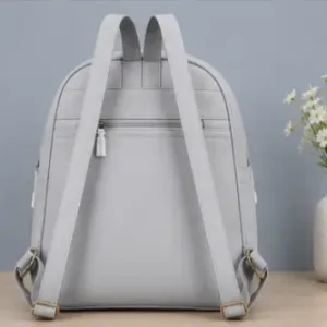 Women's PU Leather Handbag – Stylish Multi-Compartment Shoulder Tote Bag for Office, Travel & Daily Use ( grey, OS )
